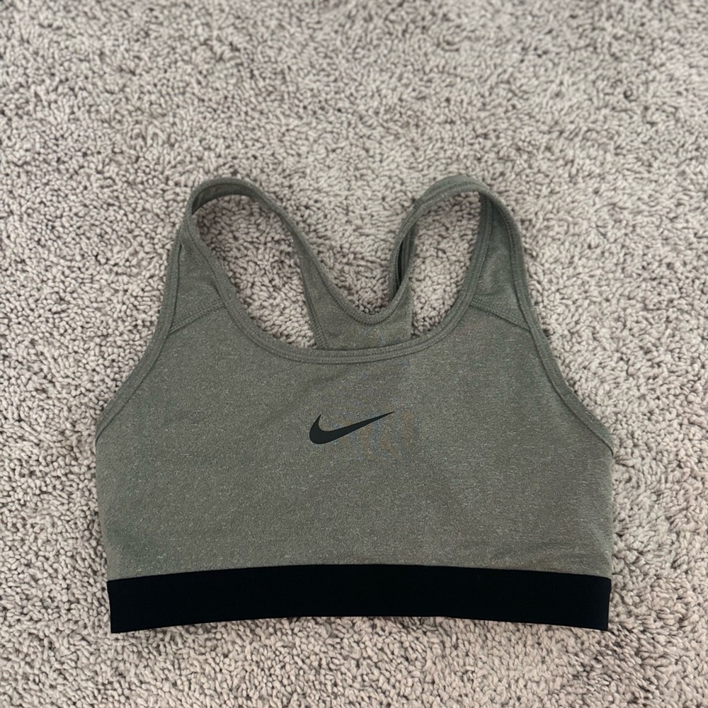 Nike Women's Grey Sports Bra